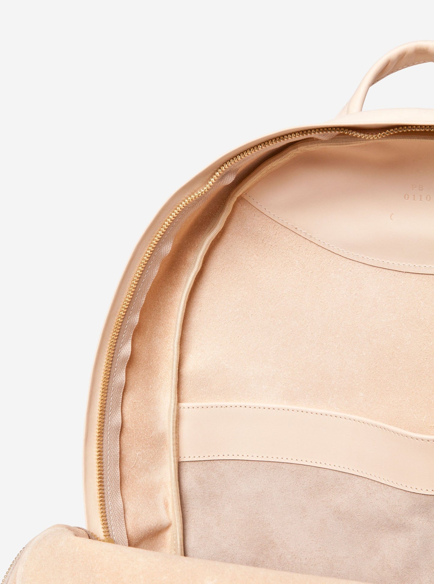 Beige Rucksack aus Europa 